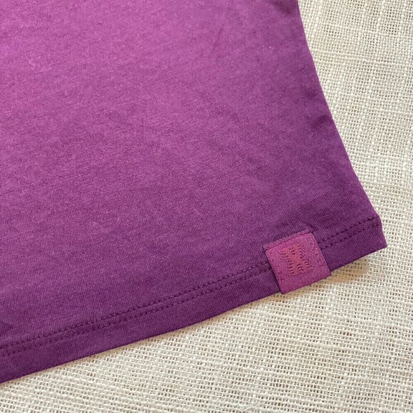 Savage X Fenty Women's Xssential Baby Pocket Tee Purple  XLarge Crop Top Short - Picture 8 of 9